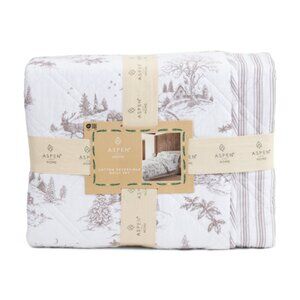 INDIGO Toile Quilt Set